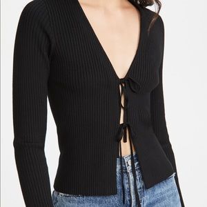 Made well Tie cardigan